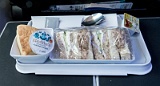 Clotted cream and scone - even on WestJet!